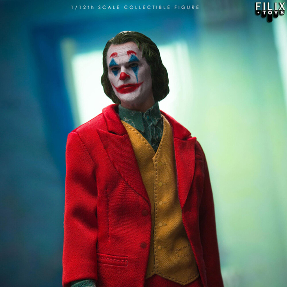Filix Toys Joker Joaquin Phoenix 6in Action Figure Doll Model IN