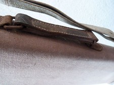 Étui à Fusil Ancien En Cuir - Fourreau Jambon Pour Chasse - France - 79 Cm