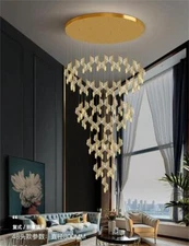 Luxury Art Crystal chandelier Living Room Bedroom Modern Ceiling Lamp Light led