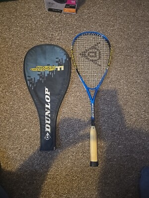 Dunlop Max Drive Construction TI Alloy Squashschläger mit Koffer Headsize Oversize