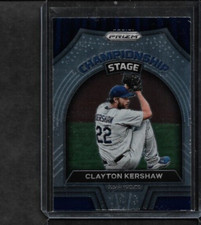 2022 Panini Prizm Baseball #CS-6 CLAYTON KERSHAW Championship Stage
