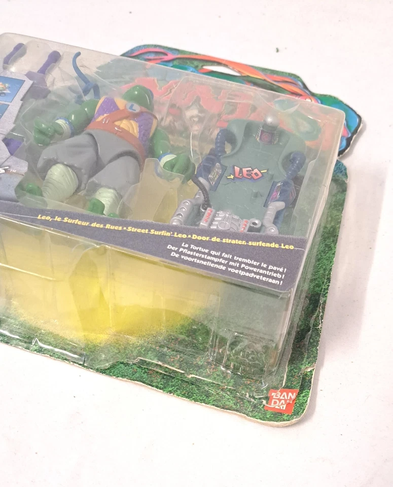 Compañeros de Juego Bandai Tortugas Ninja The Próxima Mutation Leonardo Calle - Imagen 3 de 4