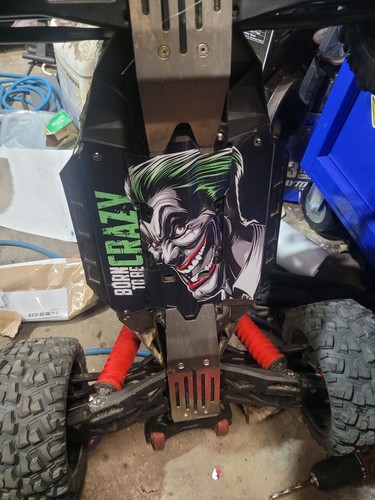 TRAXXAS XMAXX RC Chassis Skin Protector -LOTS OF DESIGNS - thick durable skinz - Picture 4 of 24