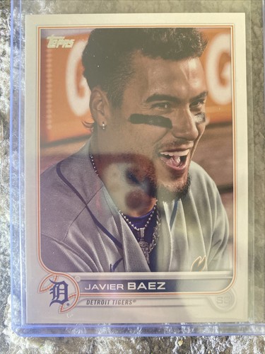 2022 Topps Series 2 - Javier Baez - #571 Photo Image Variation SP Detroit Tigers