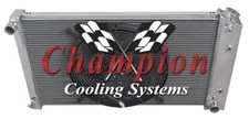 4 Row Dr Champion Radiator 26 Core W 16 Fan For 1970 - 1981 Chevrolet Camaro