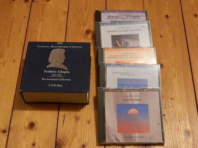 CHOPIN The Essential Collection. 5-CD-Box Classical Masterworks in Digital RAR!