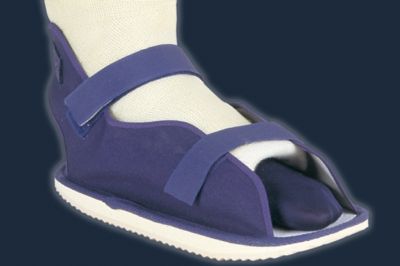 Rocker Cast Boot Cover Shoe Canvas Broken Foot Leg New