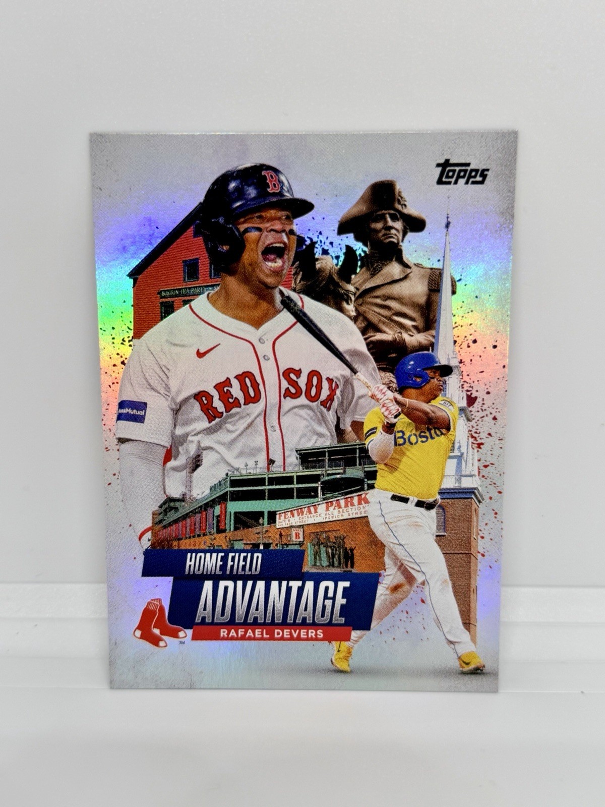 RAFAEL DEVERS 2025 Topps Celebration Home Field Advantage Boston Red Sox #HA-18
