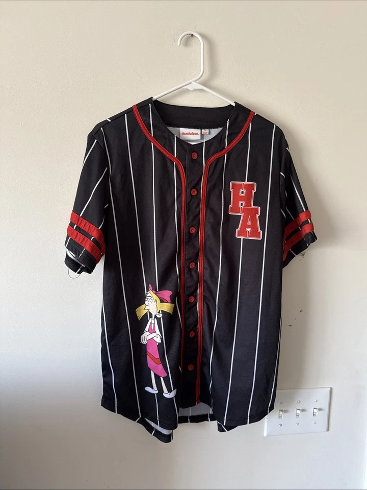Лот из 3 мужских бейсбольных джерси Rugrats Hey Arnold Bratz Nickelodeon размер M - Изображение 4 из 4