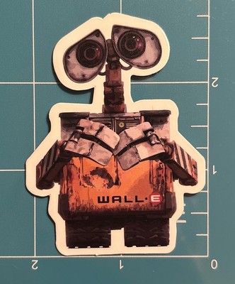 WALL-E Robot Multicolor Disney Movie Vinyl Sticker for Laptop Car B36