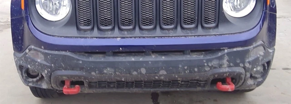 Parachoques delantero con ganchos de remolque para 15-18 RENEGADE 2302862 Foto 2 de 4
