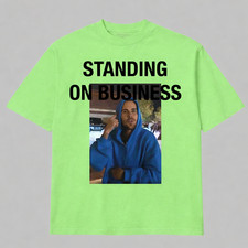 Justin Bieber Coachella 2026 Festival Merchandise Standing On Business T-Shirt