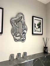 Handmade, Unique, Luxury Geode Resin Wall Art 