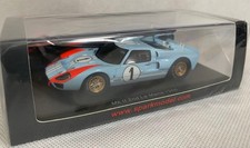 Spark 1/43 Ford GT40 Mk II 1966 Le Mans K Miles Minicar