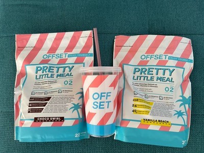 Offset Nutrition Pretty Little Meal Shake 2x plus Becher