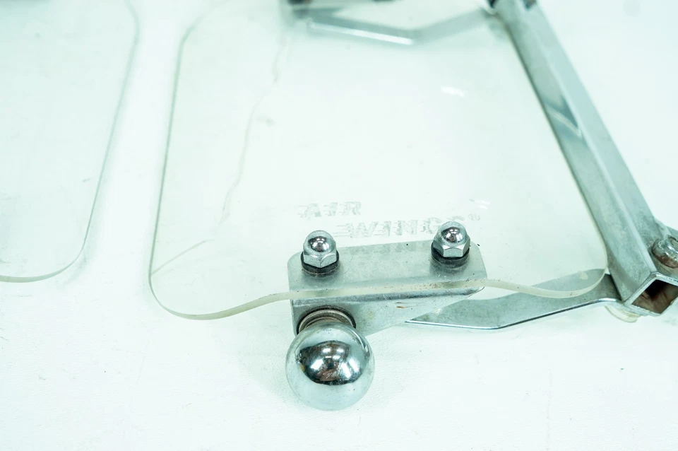 Harley Electra Glide Touring 1980 motowings ala de aire deflector de viento soportes 1353 Foto 3 de 4