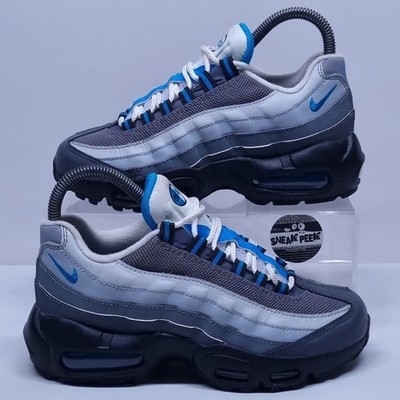 Nike Air Max 95 - UK Größe 3 - Turnschuhe ''grau blau'' Junior Sneaker Schuhe 