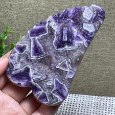 4'' Amethyst Gua Sha Facial Massage Anti Wrinkle Massage Tool Body Massage Stone