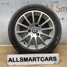 Genuine Smart Fortwo (451) 12 Spoke 15" Alloy Rear Wheel Silver A4514010402