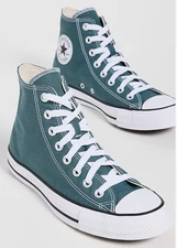 Converse Chuck Taylor All Star Sneakers, True Nature, Green, 9 US Women/7 US Men