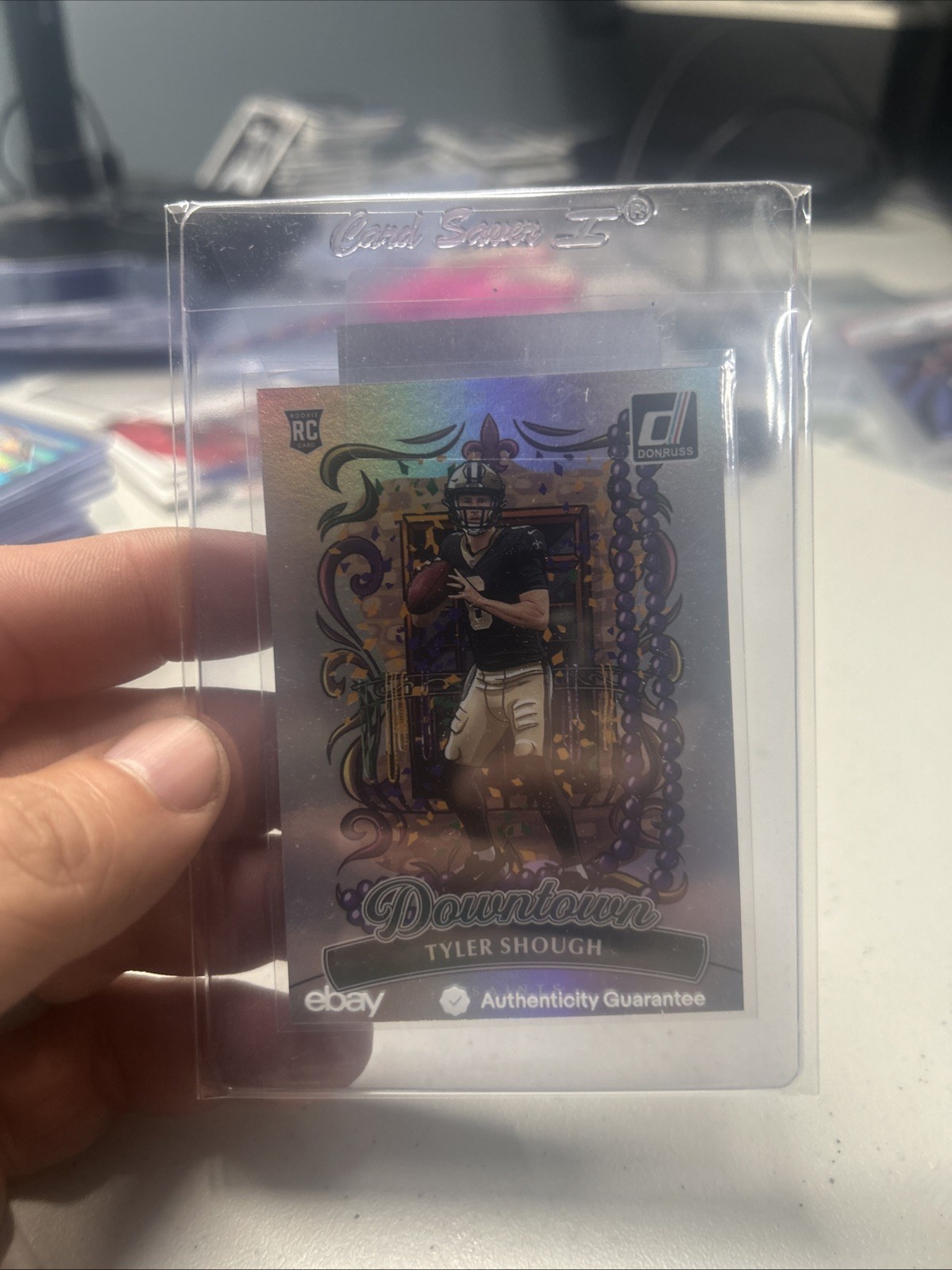 Tyler Shough Panini Donruss Downtown #19 Base