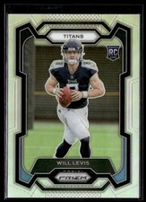 2023 Panini Prizm Football Silver Prizm #397 Will Levis Rookie RC