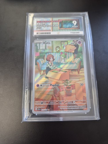 Ralts graded ACE 9 for sale on eBay