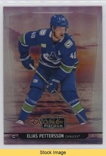 2024-25 O-Pee-Chee Platinum Sunset Elias Pettersson #35 READ 5ya