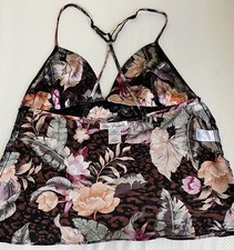 Women  s Tank Top Lace Front Spaghetti Straps