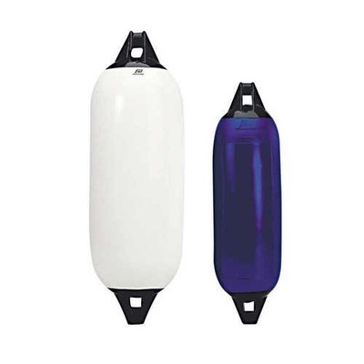Plastimo long fender, blue/black, 23x72cm 51539