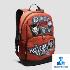 Stranger Things Kids' 22.9L Hellfire Club Slayers Backpack - Red