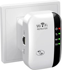 WiFi Extender, WiFi Signal Booster Up to 5000sq.ft and 55 Devices, WiFi...