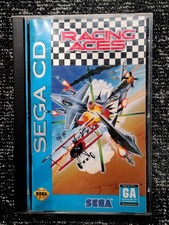 SEGA CD - Racing Aces - Manual w/ Reg Card & Case, NO GAME CASE AND MANUAL ONLY