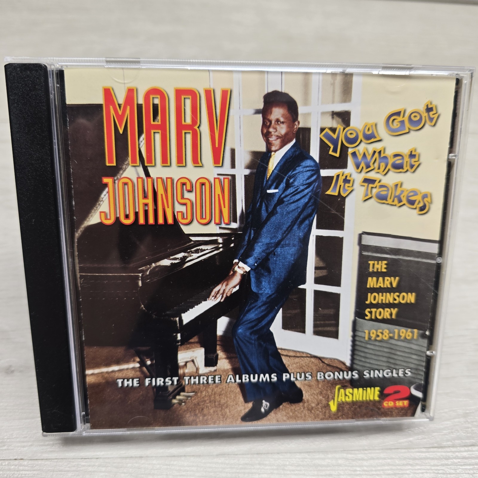 Marc Johnson - You Got What It Takes CD First 3 Albums + Bonus Singles 2 Discs