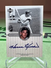 2000 Upper Deck Legends Harmon Killebrew On Card AUTO - Minnesota Twins