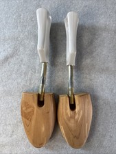 Florsheim Shoe Stretcher Pair Large Ravel Tree Cedar Vintage