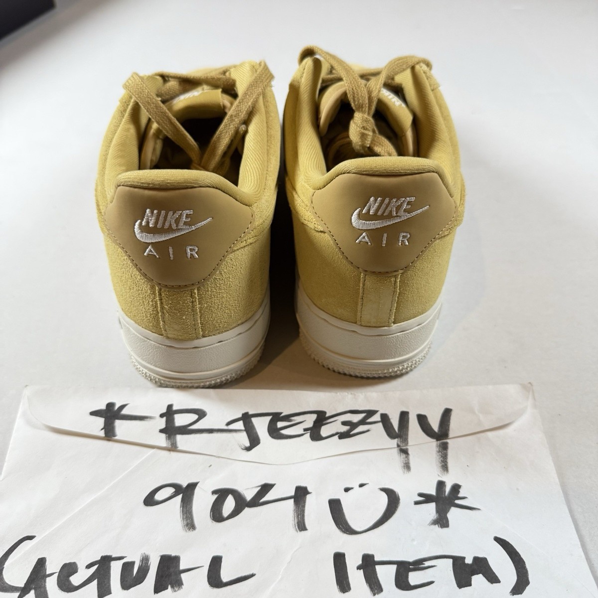 Womens Size 9 | Mens 7.5 Nike Air Force 1 Low 07 Club Gold Sail 