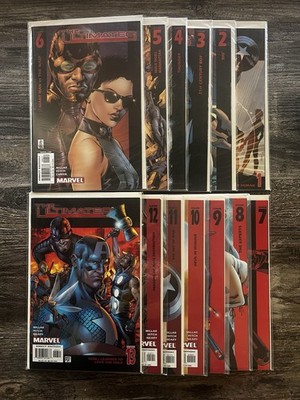 The Ultimates Comic Lot - Marvel (2002) #s 1-13 - COMPLETE SET  Clean - LOOK!!!