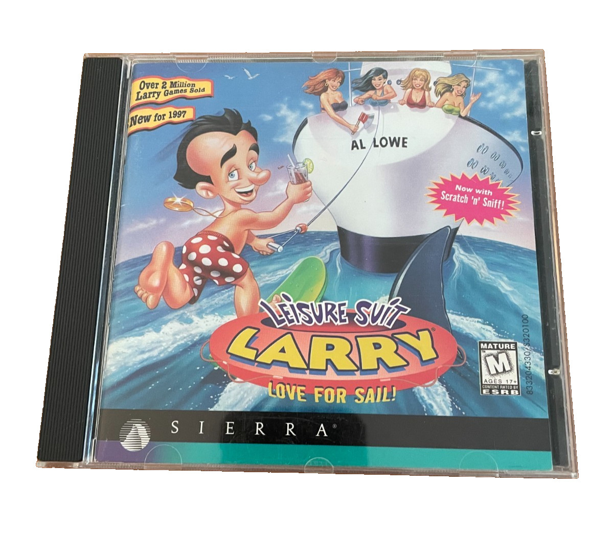 Leisure Suit Larry Love for Sail (PC, 1996) CD-ROM Game with Manual (L) Very Goo