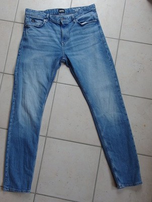 BOSS Jeans Delaware slim W35 W34 L36 neuwertig hell blau stretch bequem 115 cm