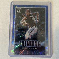 2021 Panini Donruss - Trending Andres Munoz #TR11 Blue /249