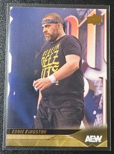 2025 Upper Deck AEW #17 Eddie Kingston Gold Parallel