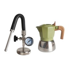 Cafetière Moka avec générateur de vapeur pour les amateurs de café latte