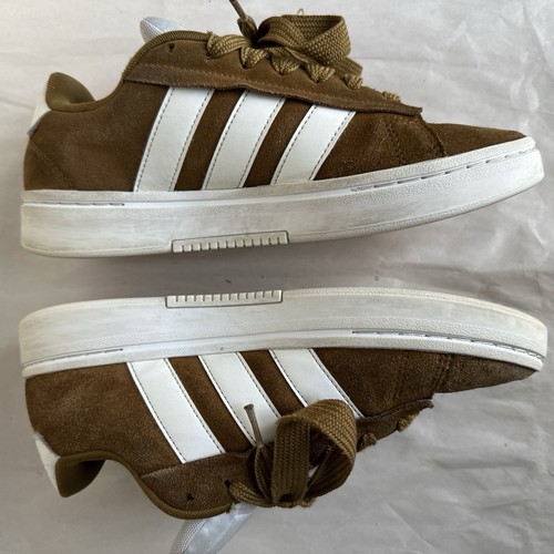 Adidas Grand Court Alpha 00s Men’s Size 9.5 Tennis Brown Suede Sneakers IH3843 - Picture 17 of 24