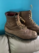 Vintage Red Wing Moc Toe Hunting Sport Boots Men's 14 D