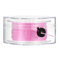 98 Yards Dehnbares Armbandband, 0,8 Mm, Elastisches Band FüR ArmbäNder, Rosa