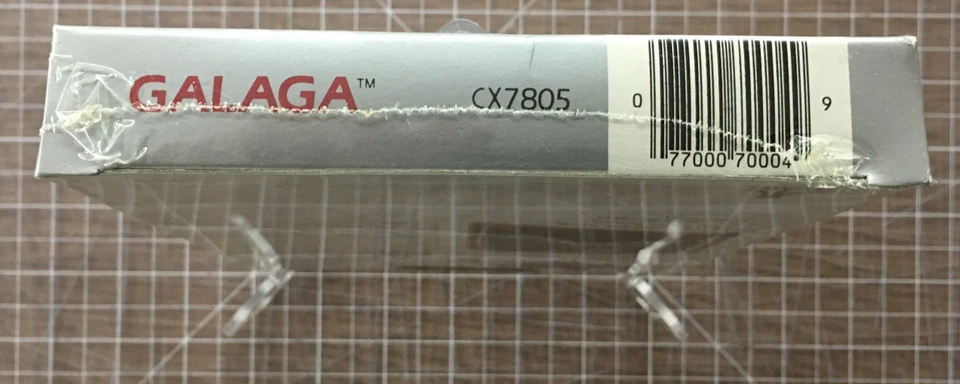 Galaga (Atari 7800, 1987) New Sealed with Hanging Tab - US Seller - Image 4 of 4