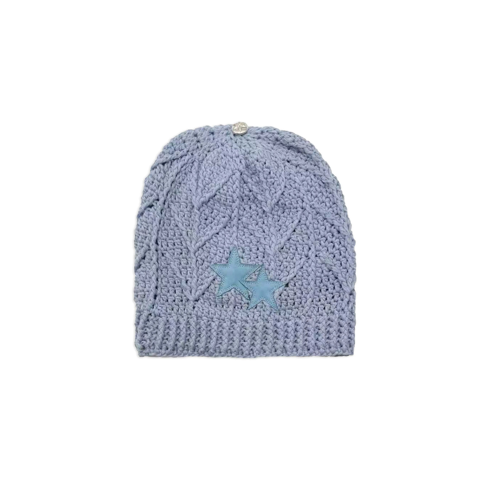 Chrome Hearts Cashmere Blue Star Beanie