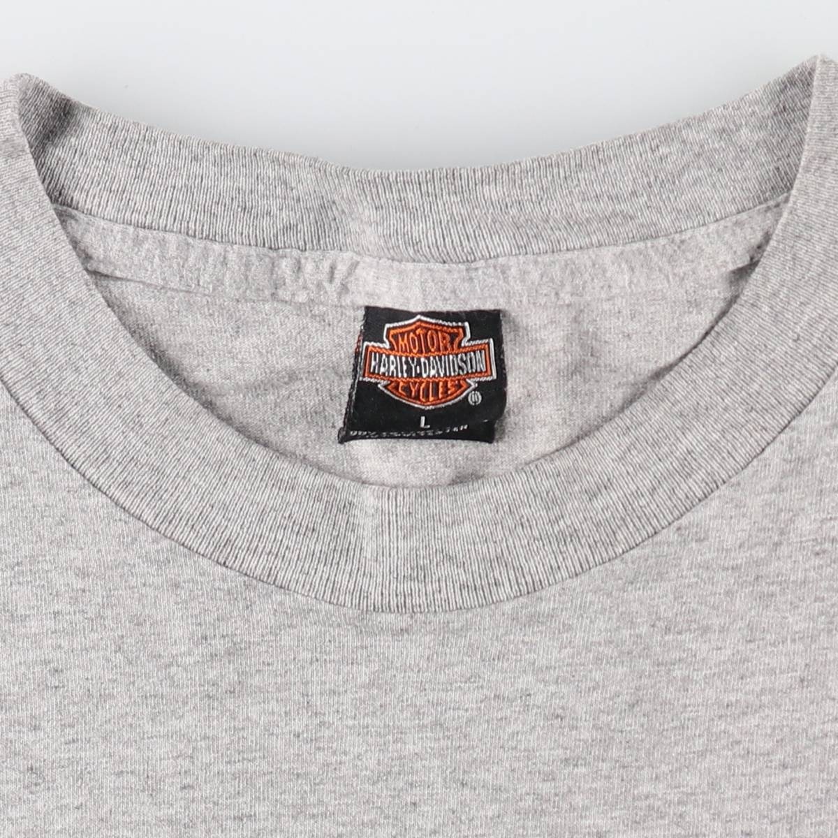 Vintage Harley-Davidson Fire Pattern Back Print M… - image 3