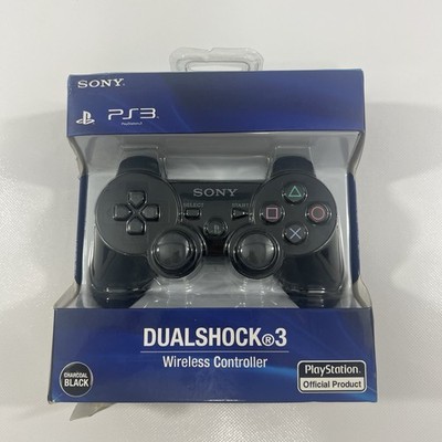 Official Sony PlayStation PS3 DUALSHOCK 3 Controller Black NEW Dirty Package (4)